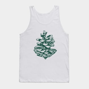 Green pine cone Tank Top